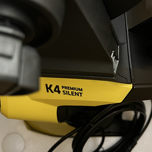Nettoyeur haute pression silencieux K4 Premium <span class=keywords><strong>Karcher</strong></span>, nettoyage extérieur facile avec poignée télescopique - Product Image 3