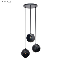 Nueva Lámpara de Techo LED Minimalista Nórdica, Lámpara Colgante para Sala de Estar, Comedor, Loft
