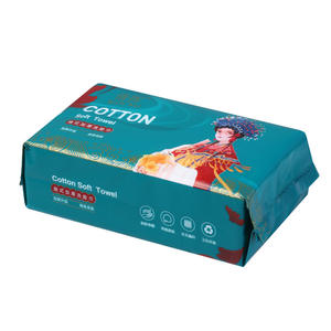 Lingettes nettoyantes carrées jetables extra douces en tissu non tissé, tampons épais pour le démaquillage et les soins quotidiens de la peau - Product Image 1