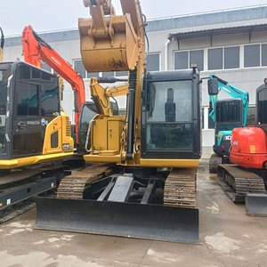 Excavatrice sur chenilles CAT307E2, 7 tonnes, godet de 0,35 m, moteur Kawasaki, équipement de construction d'occasion - Product Image 6