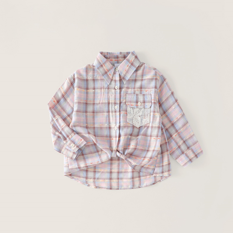 Casual Tops for Baby Girls Embroidery