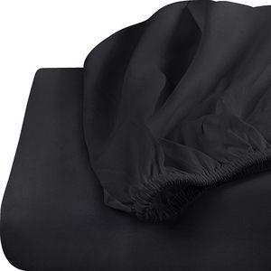 Drap-<span class=keywords><strong>housse</strong></span> en microfibre de qualité supérieure <span class=keywords><strong>90x200</strong></span>/200cm 100% polyester, bordure élastique de 30cm, idéal pour tous les hôtels, 400TC, anti-poussière - Product Image 5