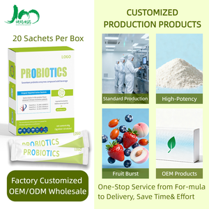 Probiotica poederzakjes |   Spijsverterings- en immuunondersteuning - cGMP-fabriek |   Eigen label beschikbaar |   24 miljard CFU - Product Image 5