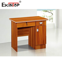 Ekintop table de bureau, bureau principal, bureau antique simple, noir