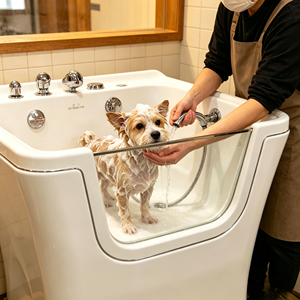 Baignoire de toilettage pour animaux de compagnie DPbathe, en acrylique thérapeutique de qualité supérieure, avec ozone, pour spa canin, vente en gros directe usine, réseau de distributeurs - Product Image 1