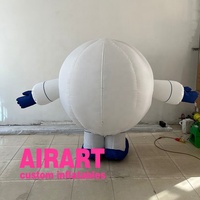 Costume de mascotte robot, costumes de robot gonflables à LED nouvellement conçus pour la décoration d'exposition, costume de robot adulte avec lumière LED