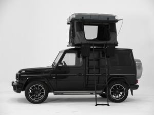 Tente de toit rigide automatique électronique à une chambre, transparente en PC, anti-UV, avec armature diagonale universelle pour tout-terrain - Product Image 6