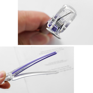 Épingles à cheveux transparentes pointues de 12 cm pour la coupe de cheveux en salon, multifonctionnelles pour une utilisation quotidienne - Product Image 3
