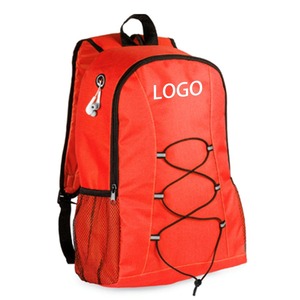 Promotional Backpack in 600D Polyester School Sports Bag Teenagers Book Bag
