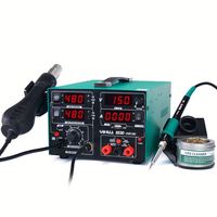 La plus nouvelle station de fer à souder d'outil à Air chaud 853D a mené la station de soudure de l'affichage numérique 760W 3 dans 1