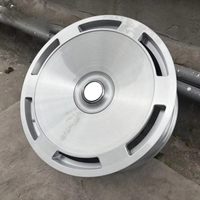 Jantes forgées Duaxen Forgealloy personnalisées noires de 18, 19, 20-22 pouces 5x120 5x112 5x114.3 Big Pancake pour Mercedes Chrysler Rolls-Royce