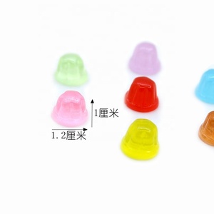 Miniatura gelatina caramelo resina flatback cabujón <span class=keywords><strong>para</strong></span> DIY joyería hacer pendientes pulsera colgante casa de muñecas comida de simulación - Product Image 4