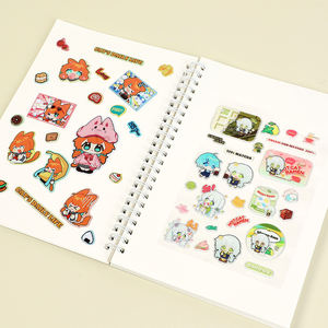 สติกเกอร์3D ติดผนังแบบกำหนดเองได้สติกเกอร์อะนิเมะ3D น่ารักฟูฟ่องสำหรับตกแต่งบ้าน - Product Image 4