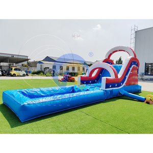 Commercial Custom <b>Inflatable</b> Pool <b>Slide</b> Kids Backyard Party Stars <b>Inflatable</b> <b>Water</b> <b>Slide</b> for Kids with Detachable Pool - Product Image 2