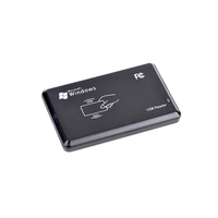 Lector de Chips RFID de 125kHz, Emulador de Teclado de Escritorio, Lector de Tarjetas USB, Material ABS, Protocolo ISO 11784, Distancia de Lectura de 3-5cm