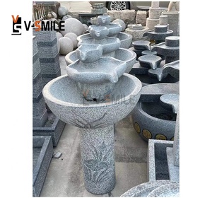 Fontaine d'eau <span class=keywords><strong>en</strong></span> <span class=keywords><strong>pierre</strong></span> de granit pour <span class=keywords><strong>jardin</strong></span> extérieur, fontaine décorative <span class=keywords><strong>en</strong></span> <span class=keywords><strong>pierre</strong></span> naturelle à circulation d'eau pour cour - Product Image 3