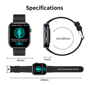 Montre connectée intelligente AMOLED 1,95 pouces ET587 avec ECG, étanche IP68, moniteur de santé, application <span class=keywords><strong>HBand</strong></span>, appels Bluetooth. - Product Image 5