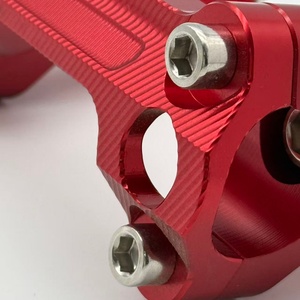 CNC Red High Quality Aluminum Alloy Steering Stem Clamp for FC250 SX125 Motorcycle Upper Retrofit/Upgrade <b>Bracket</b> - Product Image 6