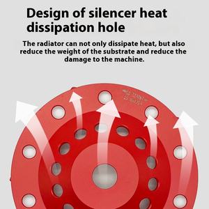 גלגל שחיקה יהלום עבור זווית גריסה 10 מ "מ עבה אבן השחזה דיסק בטון בטון חדות רצפת השחזה גלגל - Product Image 6