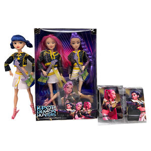 Nuevo Grupo de Chicas Cazadoras de Demonios de PVC K, Figura de Acción Real de 11.5 Pulgadas y 12 Articulaciones con Luces de Colores y Canción Temática, 30 cm - Product Image 4