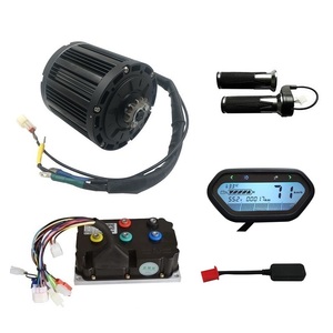 มอเตอร์ QS 138 70H 3000W PMSM แบบขับเคลื่อนกลาง BLDC พร้อมเฟือง 428 และคอนโทรลเลอร์ไซน์เวฟพร้อมโปรแกรมสำหรับยานพาหนะ 138 70H มอเตอร์ Bldc - Product Image 2