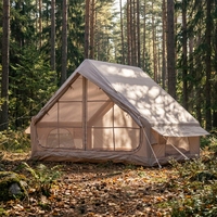 6.3 ㎡   Tente de toit gonflable automatique en tissu Oxford monobloc quatre saisons pour pique-nique et camping en extérieur