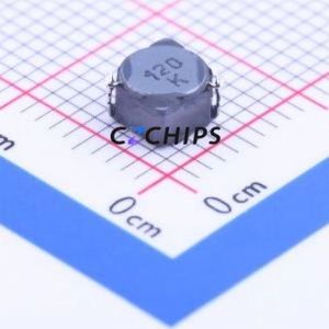 CDRH4D28NP-120NC ตัวเหนี่ยวนำไฟฟ้าแบบ SMD,4.7x4.7 มม. ( ค่าความเหนี่ยวนำ: 12uH )( ความแม่นยำ: 30% กระแสไฟฟ้าที่กำหนด: 840mA ) - Product Image 1