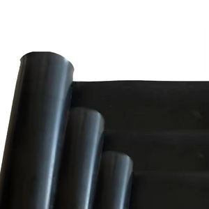 Fluorokauçuk FKM Levha Rulosu 0.5-10mm Kalınlığında Siyah Kauçuk Mat Contalar ve Kaplamalar için -15~+250 Sıcaklık Aralığı Shore 38-65 Sertlik - Product Image 1