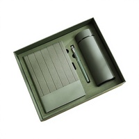 Set de Regalo Corporativo Premium, Libreta con Logotipo Personalizado, Bolígrafo, Botella de Agua, Regalos de Agradecimiento para Clientes, Premios de Reconocimiento para Empleados