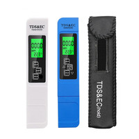 Testeur d'eau numérique multifonction 3-en-1 TDS & EC TDS PPM avec écran LED, prix usine Chine