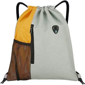 Custom Logo Promotional Hot Sale Waterproof Drawstring Bag Polyester String Backpack Portable Outdoor Sports Bags