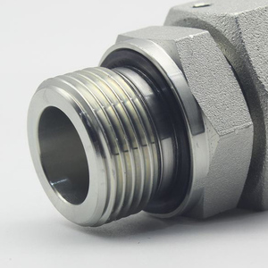 Filo BSP con guarnizione in cattività metrica femmina 24 gradi cono O-ring Parker di tenuta EGE-R-ED raccordo idraulico - Product Image 4