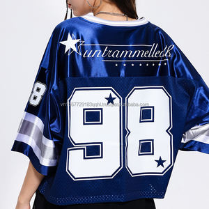 Nueva Camiseta Deportiva de Marca Moderna con Estampado Retro Brillante, Malla Grande Transpirable de Secado Rápido, Manga Corta Unisex con Letras - Product Image 2