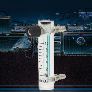 低価格医療用液体酸素流量計ロータメーターガラスO2流量計5LPM 10LPM 15LPMを製造 - Product Image 3