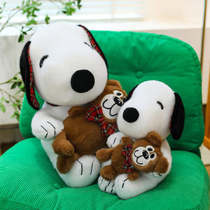 Peluche de Snooppy de 35-55 cm, Ratón Marrón, Oso Blanco Adorable, Perro <span class=keywords><strong>Beagle</strong></span>, Juguete de Peluche, Almohada Suave de Dibujos Animados, Regalo de Cumpleaños - Product Image 4
