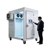 Meilleures ventes : Chambre froide mobile sur mesure à énergie solaire, congélateur et refroidisseur pour le stockage à froid du poisson, des fruits de mer, de la viande, des fruits et des légumes