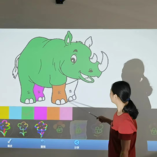 Large Screen Finger Pen Interactive Whiteboard Classroom Smart Touch Panel Education School Interactive Touch Display Board