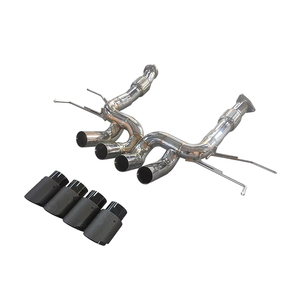 JTLD Performance nouveau Design tuyau d'échappement droit Catback pour Chevrolet <span class=keywords><strong>corvette</strong></span> C8 Z06 système d'échappement Catback - Product Image 1