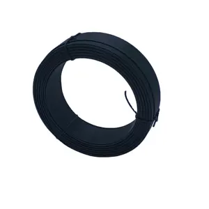 Fil d'acier à faible teneur en carbone de haute qualité 0.6 0.8 1mm fil de fer recuit noir doux torsadé