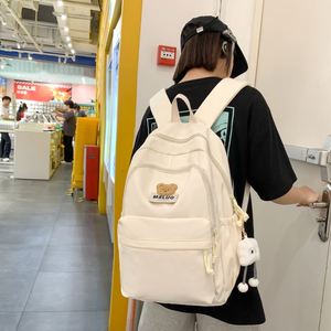 Lovely Cartoon Bear Schoolbag 2 Sizes Available High School Girls <b>Backpack</b> Mochilas Escorles - Product Image 6