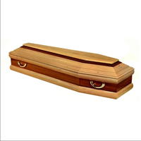 Ataúd Funerario Personalizado de Estilo Europeo para Adultos, Tallado en Madera Ecológica, Incluye Estilo Americano