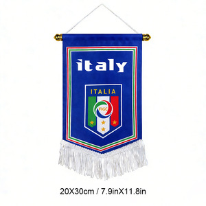 Bandera Personalizada para Equipo de Fútbol, Bandera de <span class=keywords><strong>Intercambio</strong></span> para Equipos, Decoración, Bandera de Satén, Bandera para <span class=keywords><strong>Club</strong></span> de Fútbol, para Eventos Deportivos - Product Image 3