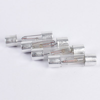 Lampes indicatrices néon à large gamme de tension avec résistance - 6x31mm, 6x40mm, 6x34mm - Multi-tension 12V, 18V, 24V, 220V/240V (Al Cap/Test Pen)