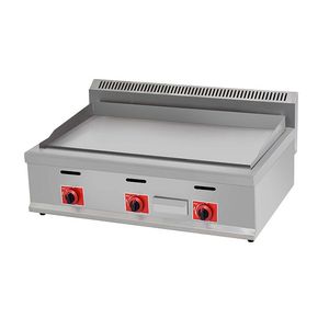 Griddle Sparula Holder Taco <strong>Cart</strong> With Indoor Gas Bbq Round <strong>Flat</strong> Top Aluminum Chromium Steel Attachment Pan Chrome Electric - Product Image 5