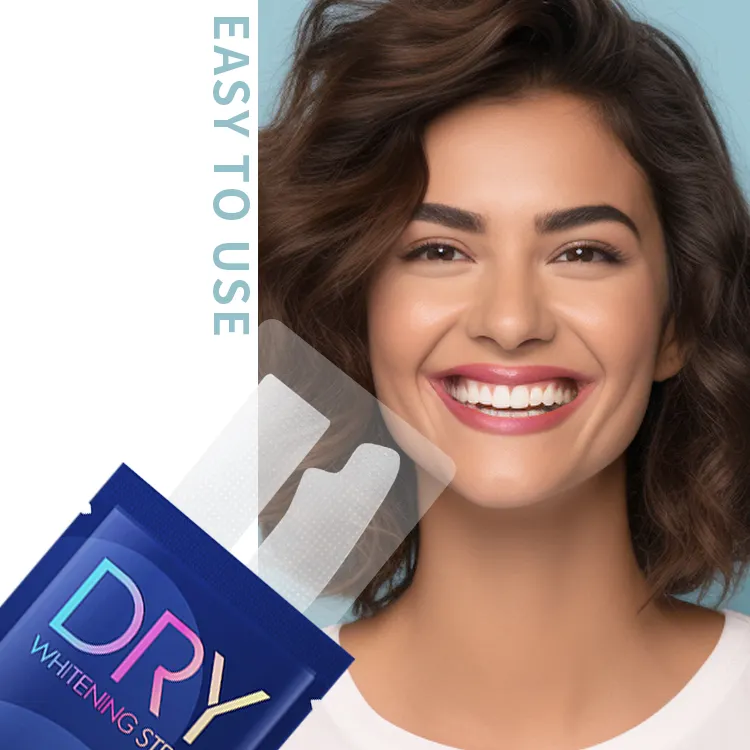 Trend Products 2024 Uso doméstico Drdent Premium Tiras blanqueadoras de dientes profesionales sin peróxido Logotipo privado