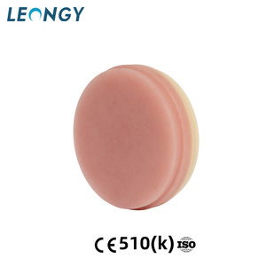 Disco de Fresado <span class=keywords><strong>CAD</strong></span> CAM de Doble Capa LEONGY de 98 mm para Coronas y Puentes Estéticos, Disco de PMMA Dental de Doble Capa - Product Image 1