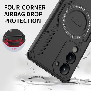 New Tản Nhiệt Cánh Lá Chắn Trường Hợp Túi Khí Chống-Mùa Thu Thả Bảo Vệ Bảo Vệ Cover Quay Lại Trường Hợp Đối Với Vivo Y19 5G/T4 Lite 5G - Product Image 4