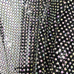 S556 Lưới Kim Cương Đính Đá Bán Sỉ Lưới Pha Lê Đính Đá Cố Định Nóng Lưới Pha Lê - Product Image 6