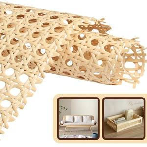 Panier de bricolage en plastique rotin sangle maille ouverte créer un panier à linge - Product Image 2