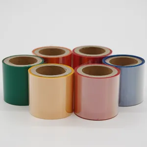 (B) Top Grade Colorful Resin Ribbon Strong Stretch Washcare Cloth Label Ribbon Hot Sale Printer Ribbons